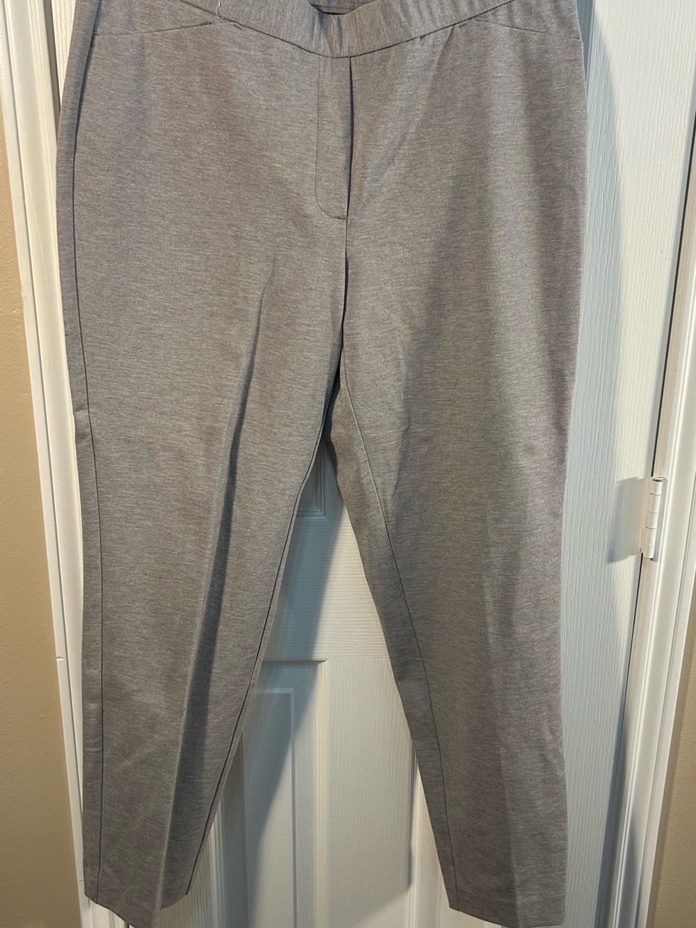 J. Jill Gray Ponte Tapered Pants